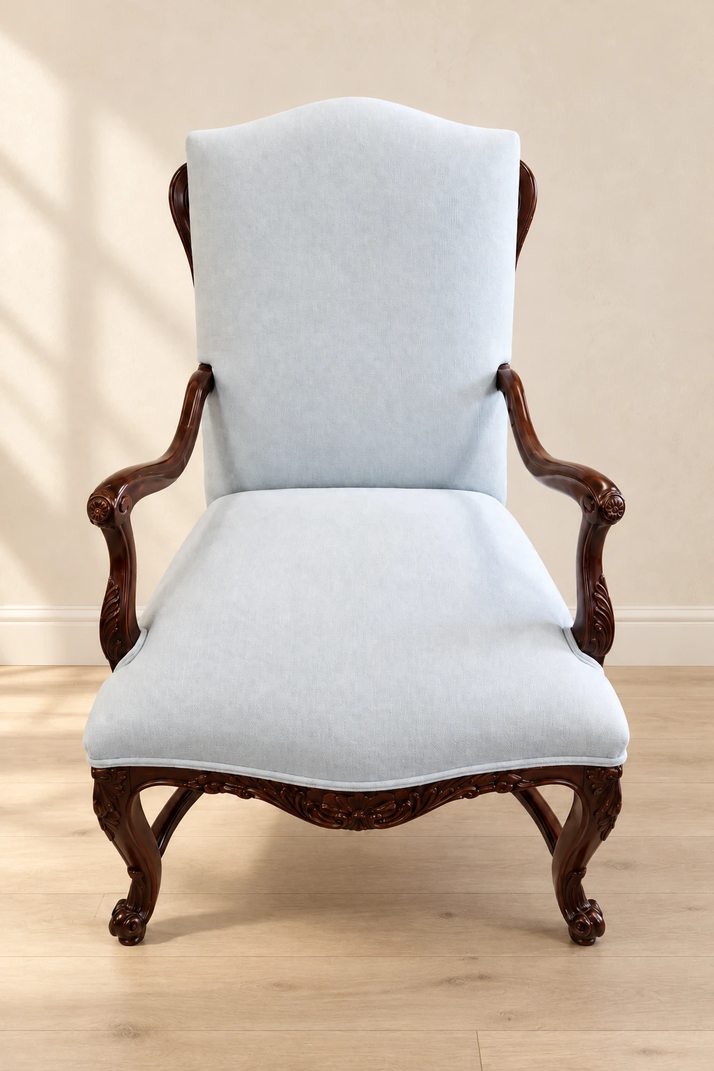 02 / DINING CHAIR with an edited warm interior background